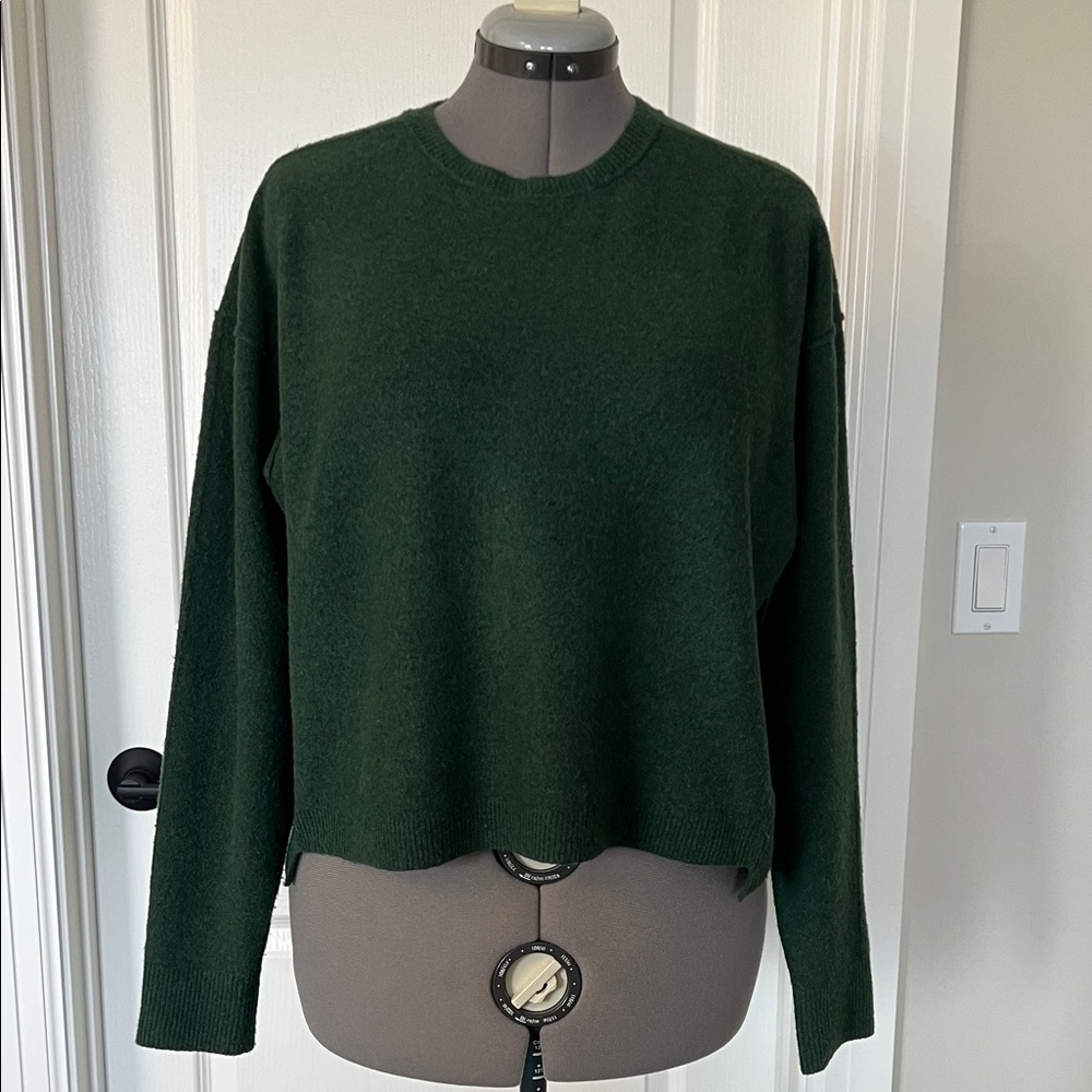 Free People Boxy Cropped Super Soft Sweater